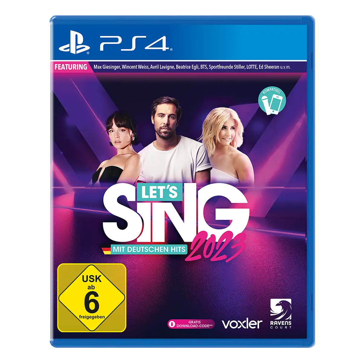 Let's Sing 2023 German Version (PS4)