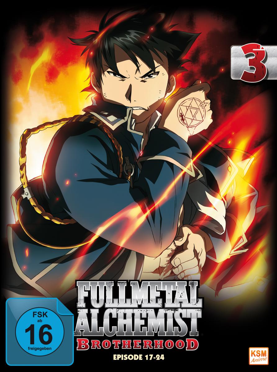 Fullmetal Alchemist: Brotherhood - Volume 3: Episode 17-24 (Limited Edtion) [DVD] Cover