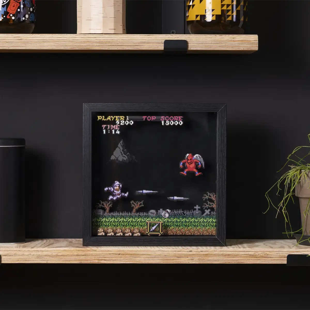 Pixel Frames Ghost n Goblins