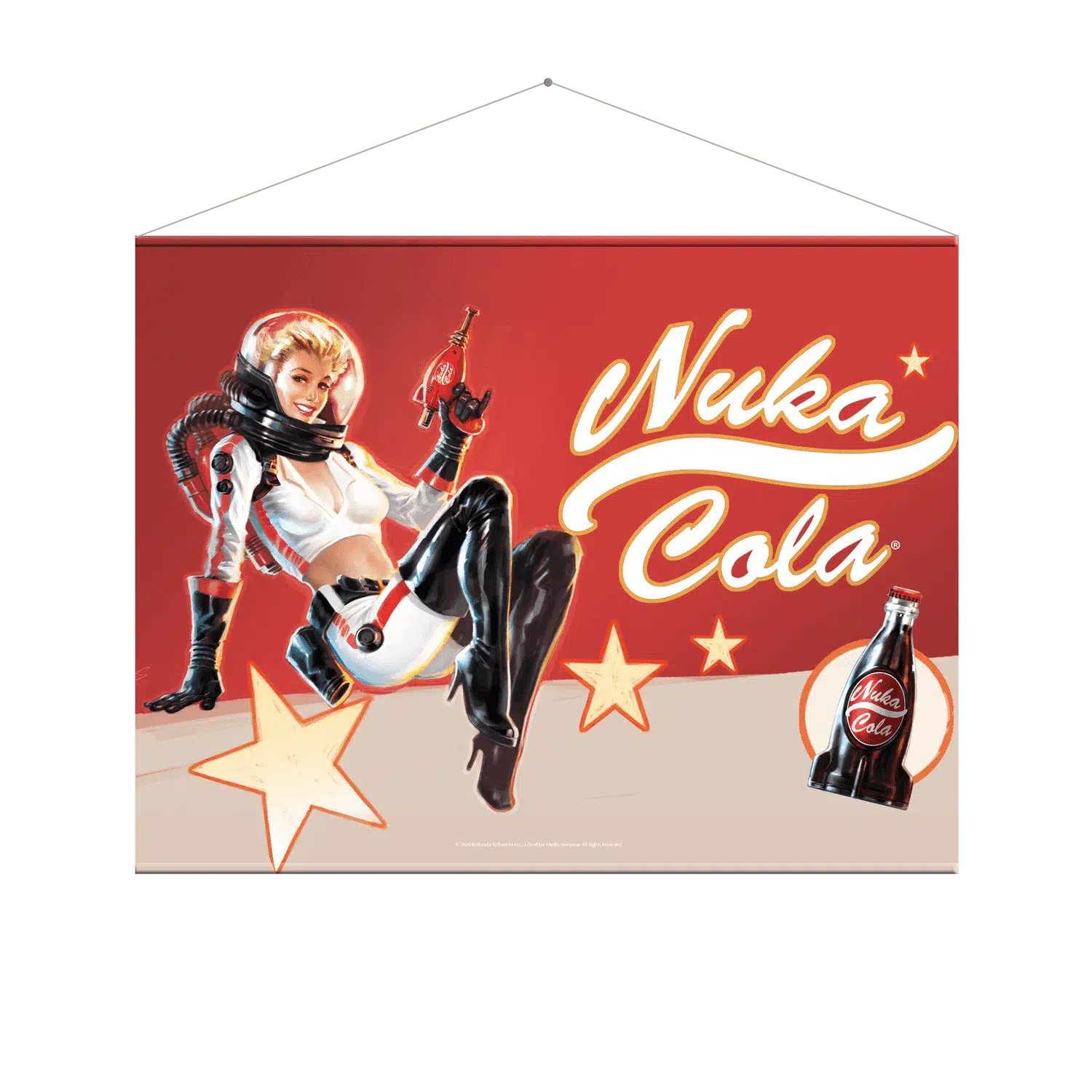 Fallout Wallscroll "Nuka Cola"