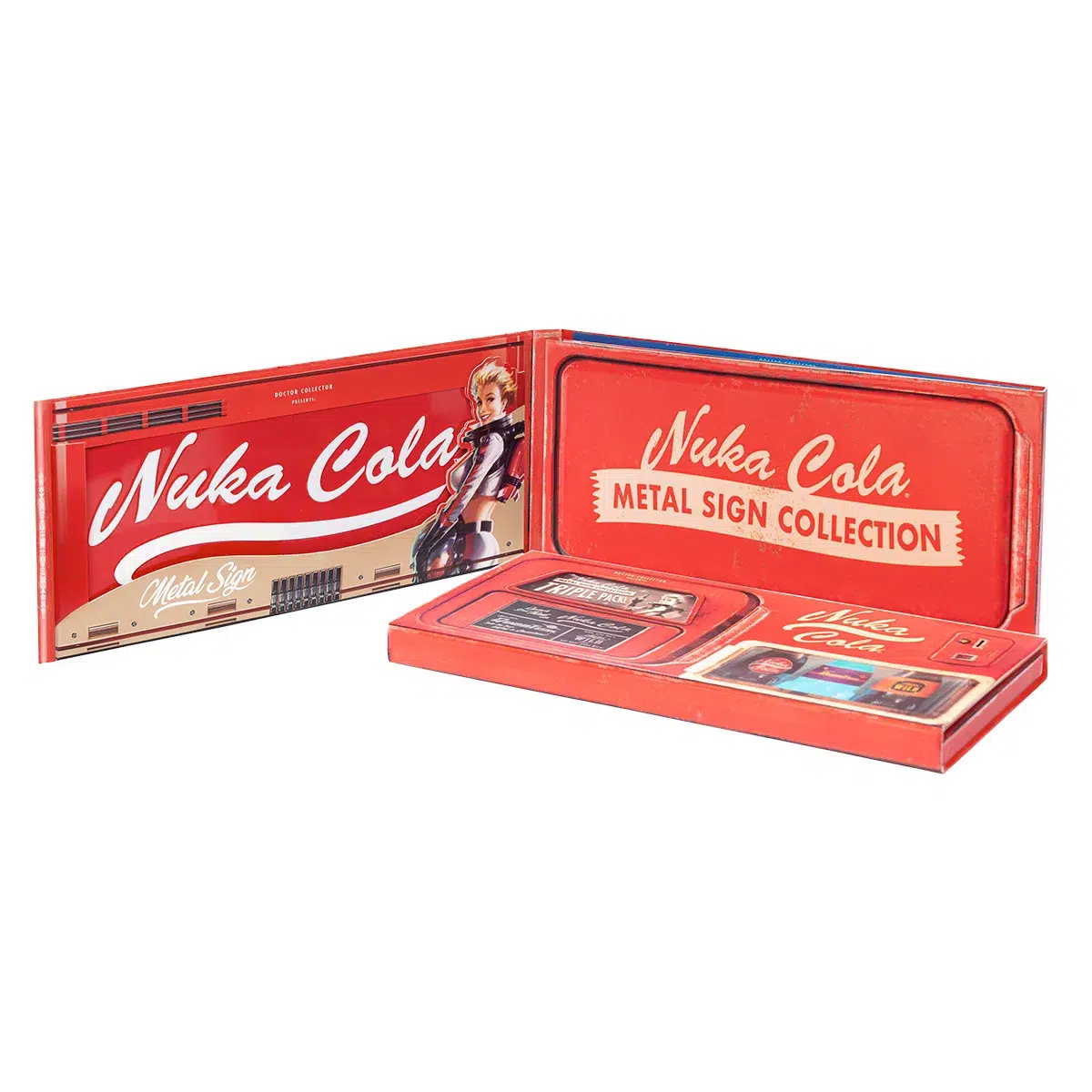 Fallout Metal Sign Collection Triple Pack "Nuka Cola"