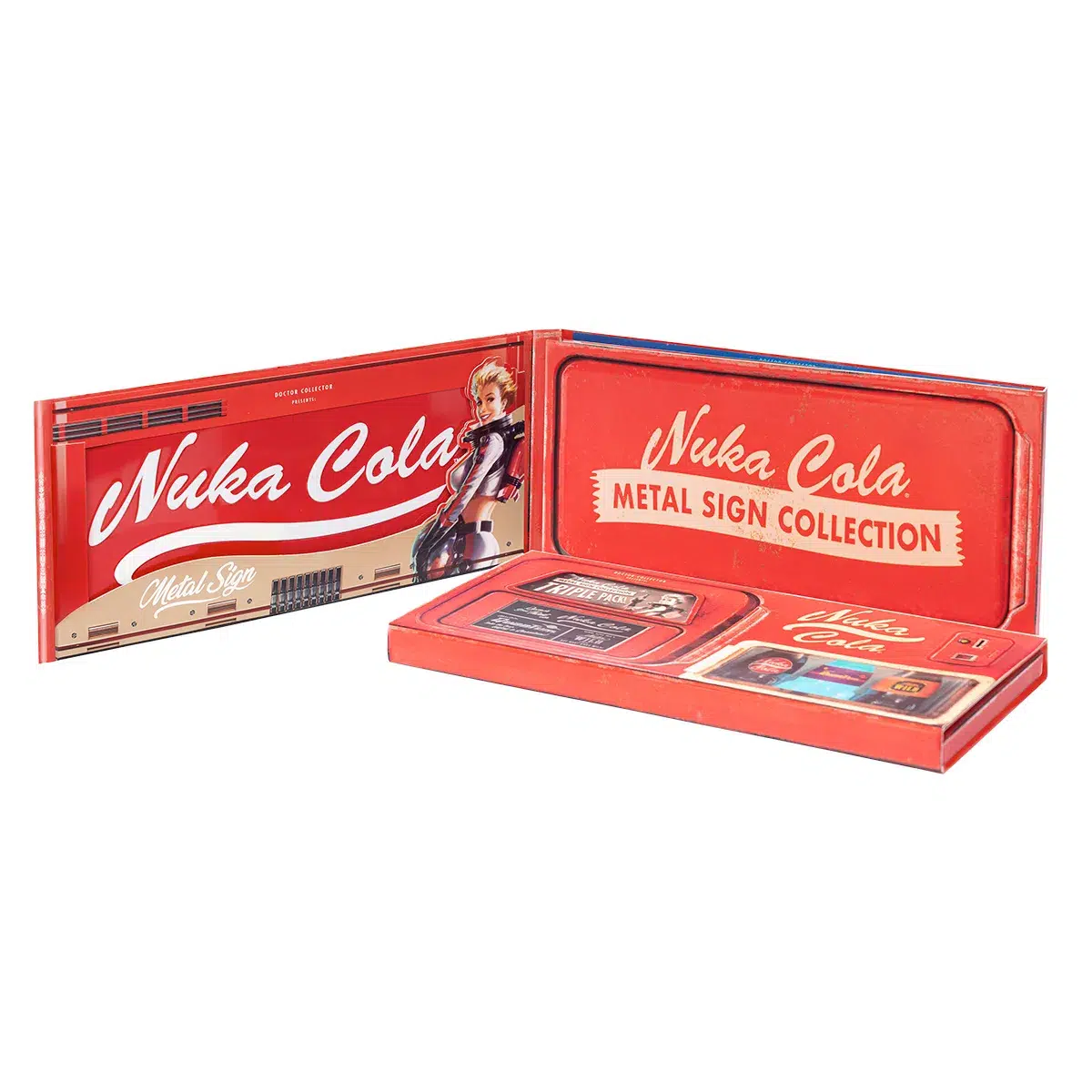1069364-fallout-metal-sign-triple-pack-nuka-cola-03 Fallout Metal Sign Collection Triple Pack "Nuka Cola" Cover