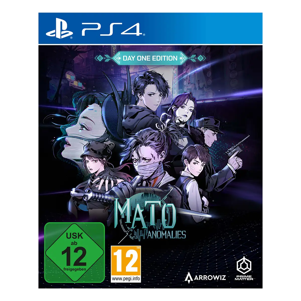 Mato Anomalies Day One Edition (PS4) Cover Mato Anomalies Day One Edition (PS4) Cover