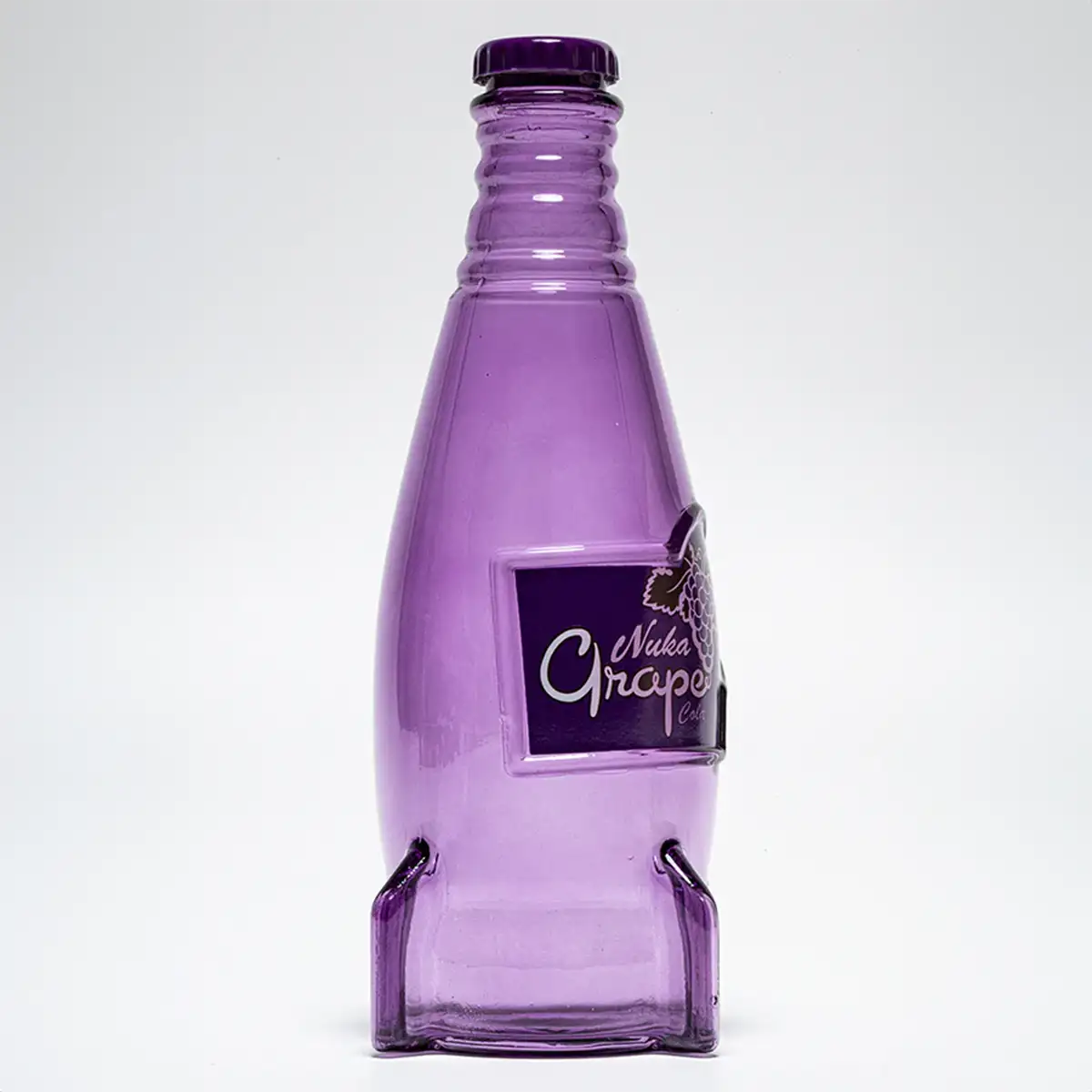 Fallout "Nuka Cola Grape" Glass Bottle and Caps Image 3