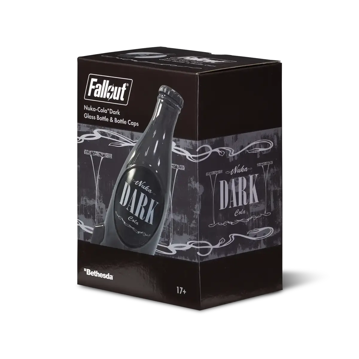 Fallout Nuka-Cola Dark Glass Bottle & Caps Fallout Nuka-Cola Dark Glass Bottle & Caps