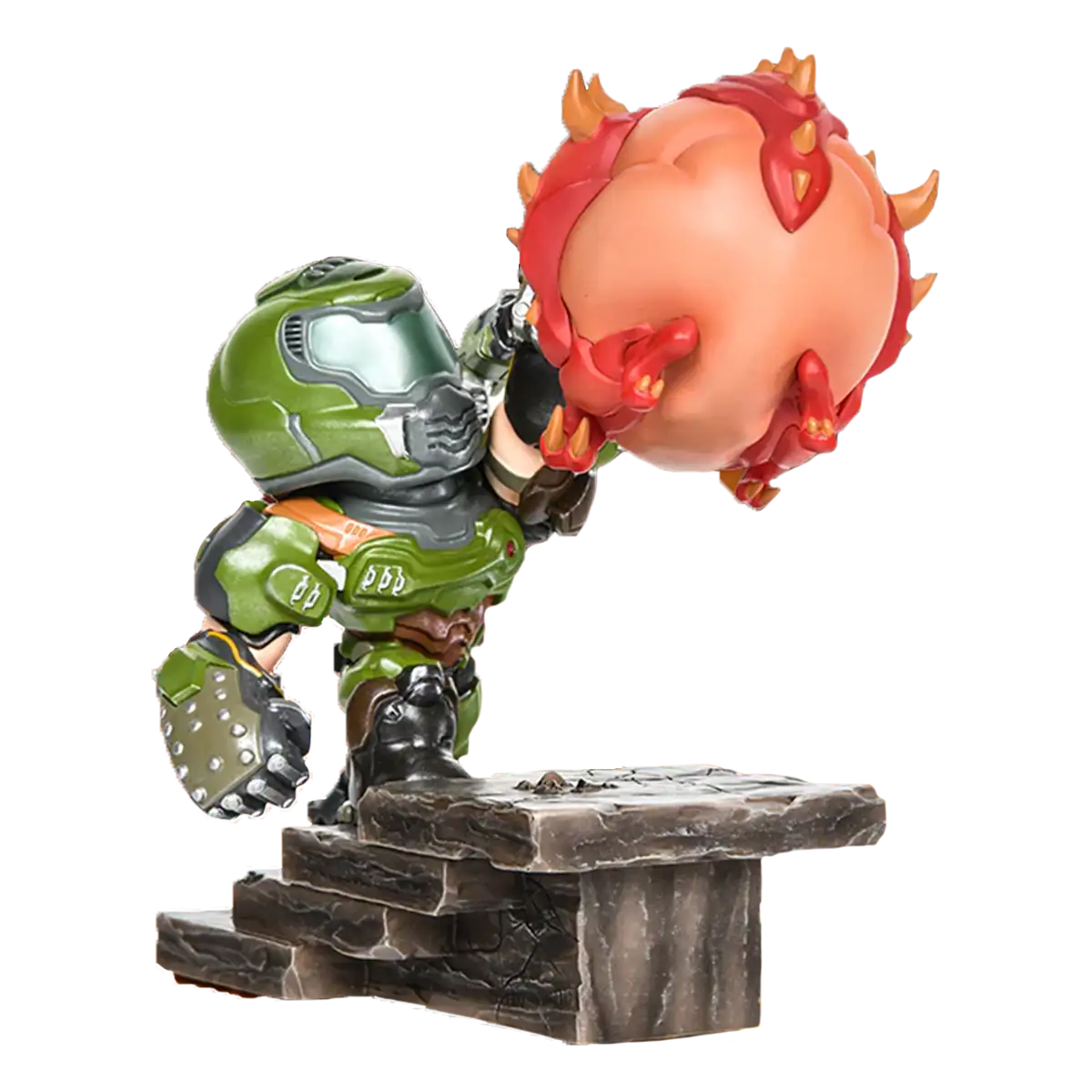DOOM Eternal Slayer vs. Cacodemon Mini Collectible Figure Cover DOOM Eternal Slayer vs. Cacodemon Mini Collectible Figure Cover