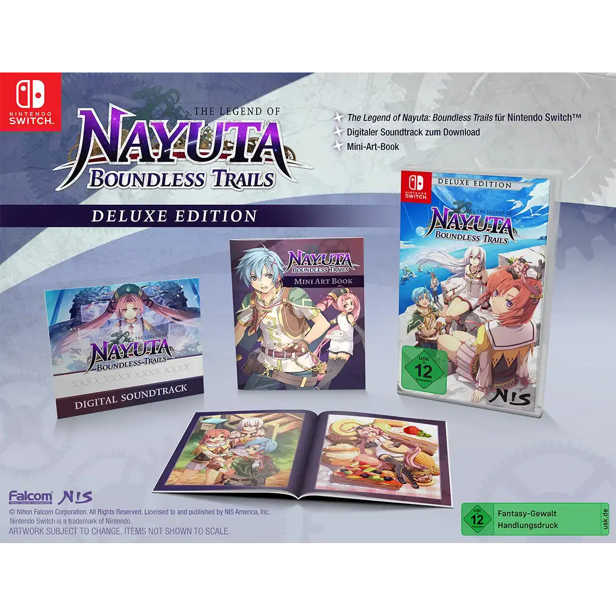 The Legend of Nayuta: Boundless Trails (Switch) Image 2