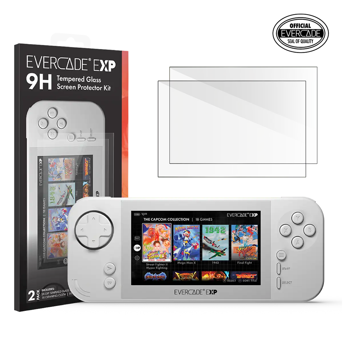 Blaze Evercade EXP Tempered Glass Blaze Evercade EXP Tempered Glass