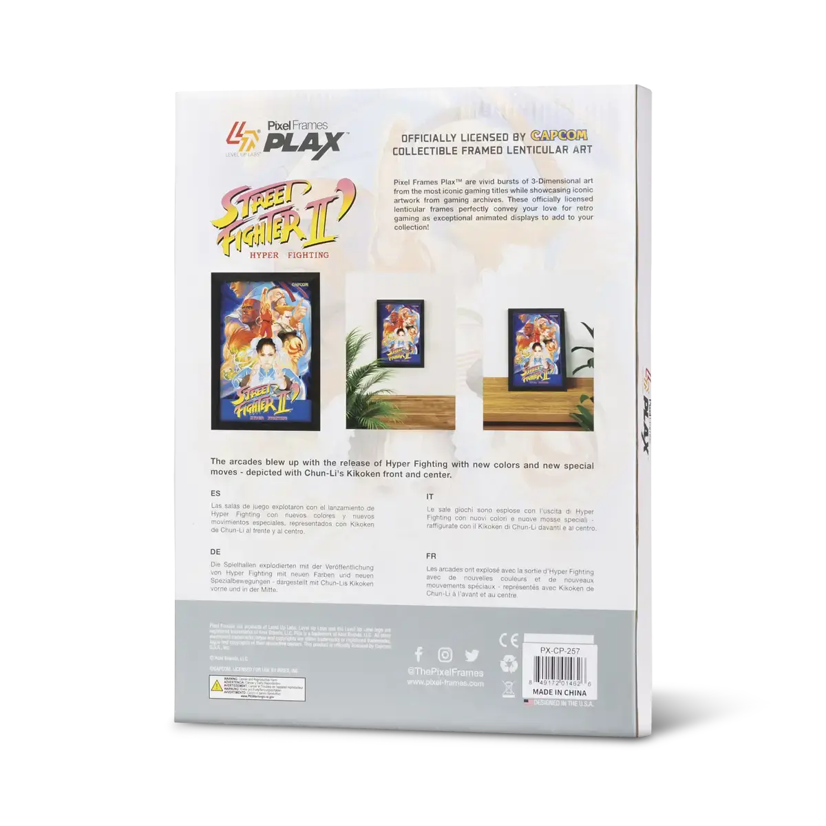 Pixel Frames Plax SF2 Legends