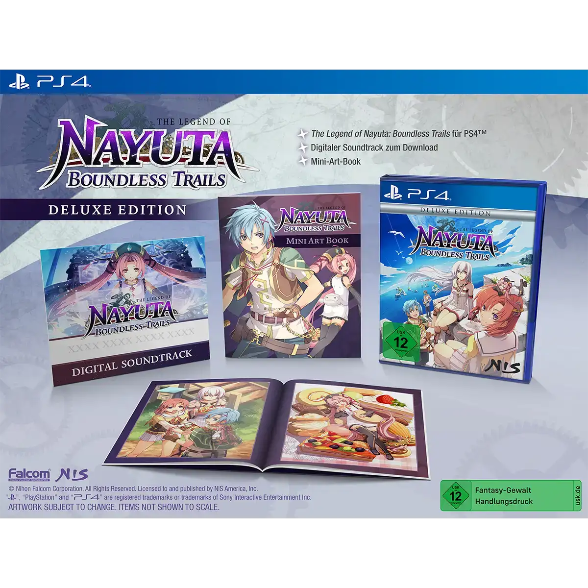 The Legend of Nayuta: Boundless Trails (PS4) Image 2