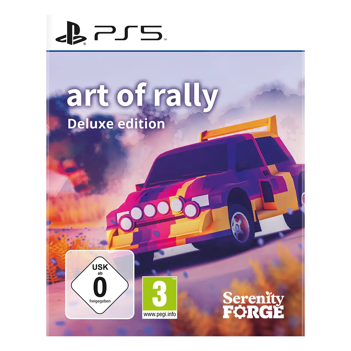 Art of Rally Deluxe Edition (PS5) Cover Art of Rally Deluxe Edition (PS5) Cover