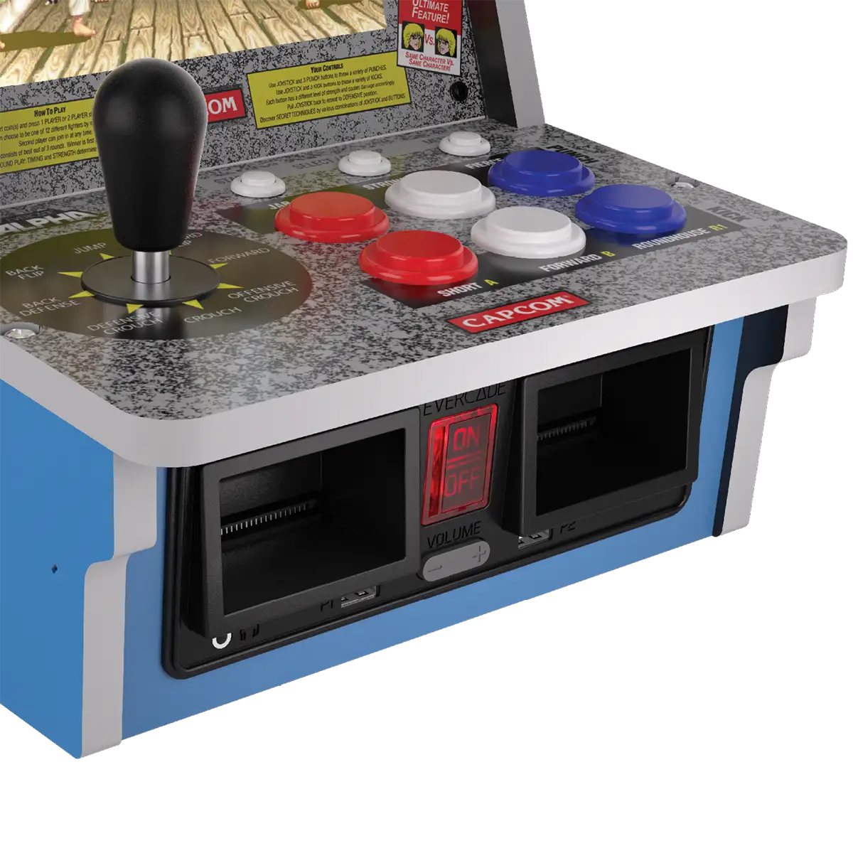 Blaze Evercade Alpha Street Fighter Bartop Arcade Blaze Evercade Alpha Street Fighter Bartop Arcade
