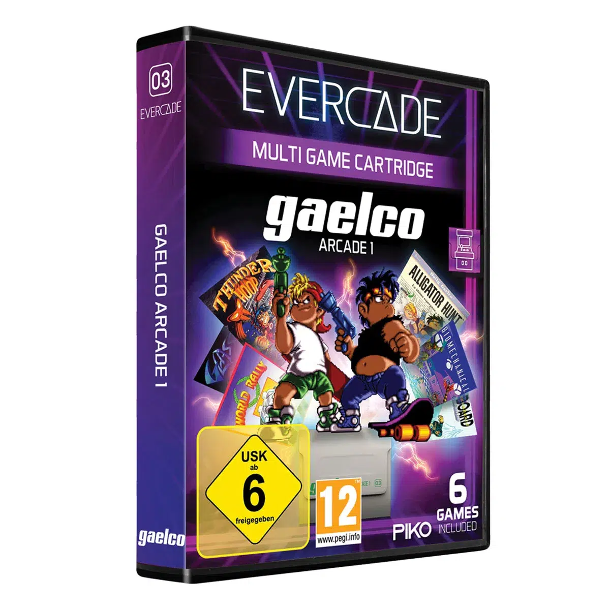 Blaze Evercade Gaelco Arcade Cartridge 1 Cover