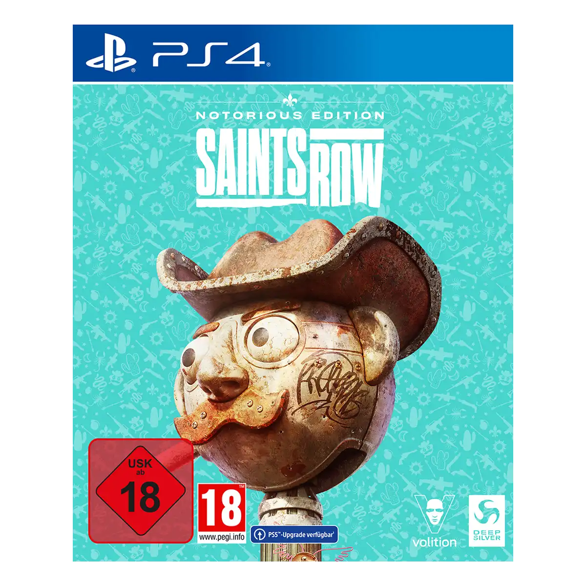 Saints Row Notorious Edition (PS4) Cover Saints Row Notorious Edition (PS4) Cover