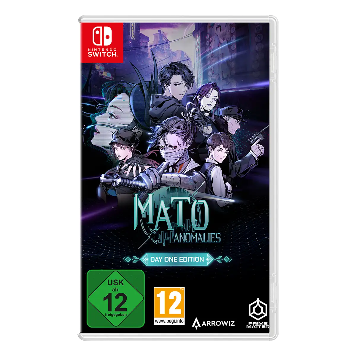 Mato Anomalies Day One Edition (Switch) Cover Mato Anomalies Day One Edition (Switch) Cover