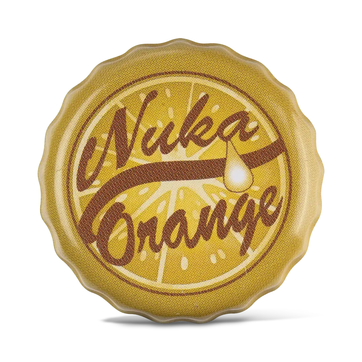 Fallout "Nuka Cola Orange" Glasflasche und Kronkorken Fallout "Nuka Cola Orange" Glasflasche und Kronkorken