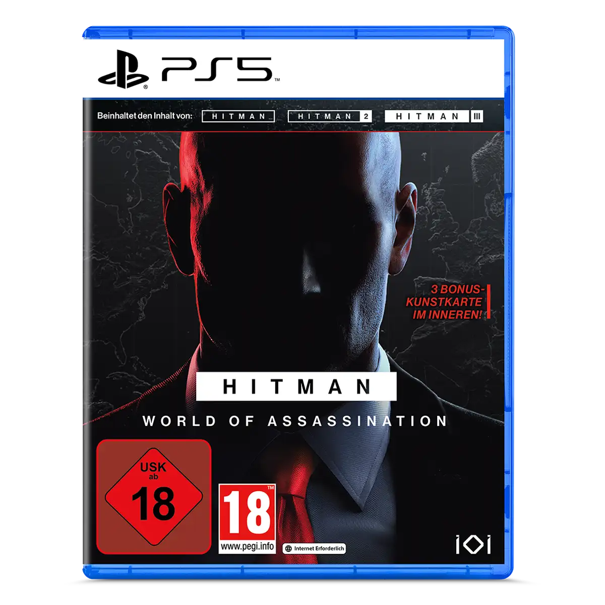 Hitman World of Assassination (PS5) Cover Hitman World of Assassination (PS5) Cover