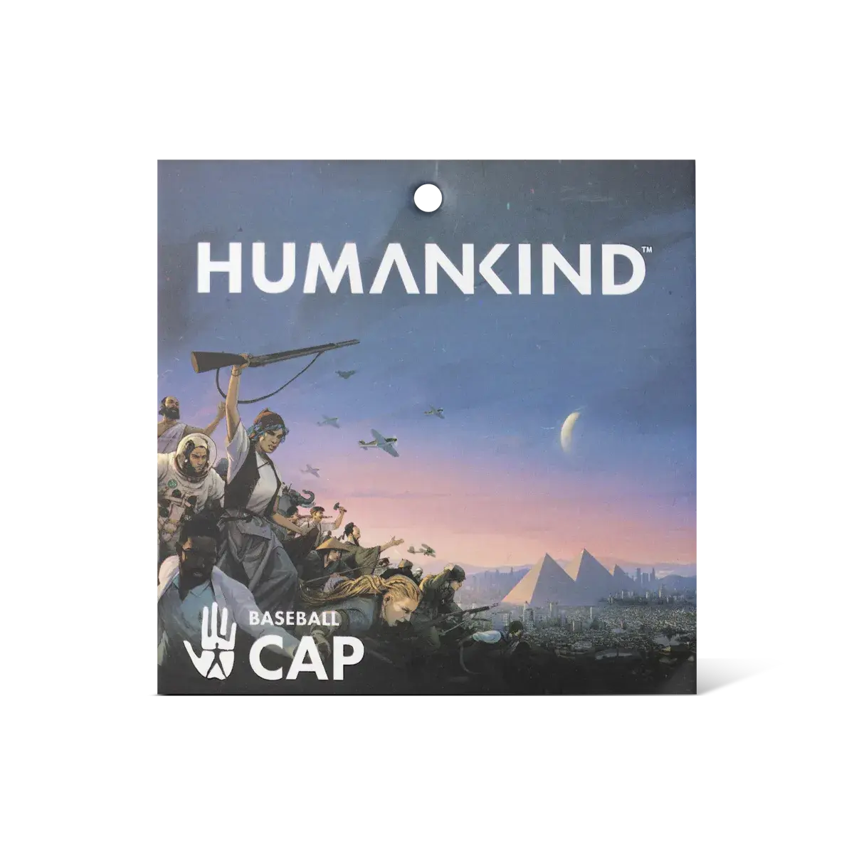 Humankind Baseball Cap "Logo" Black