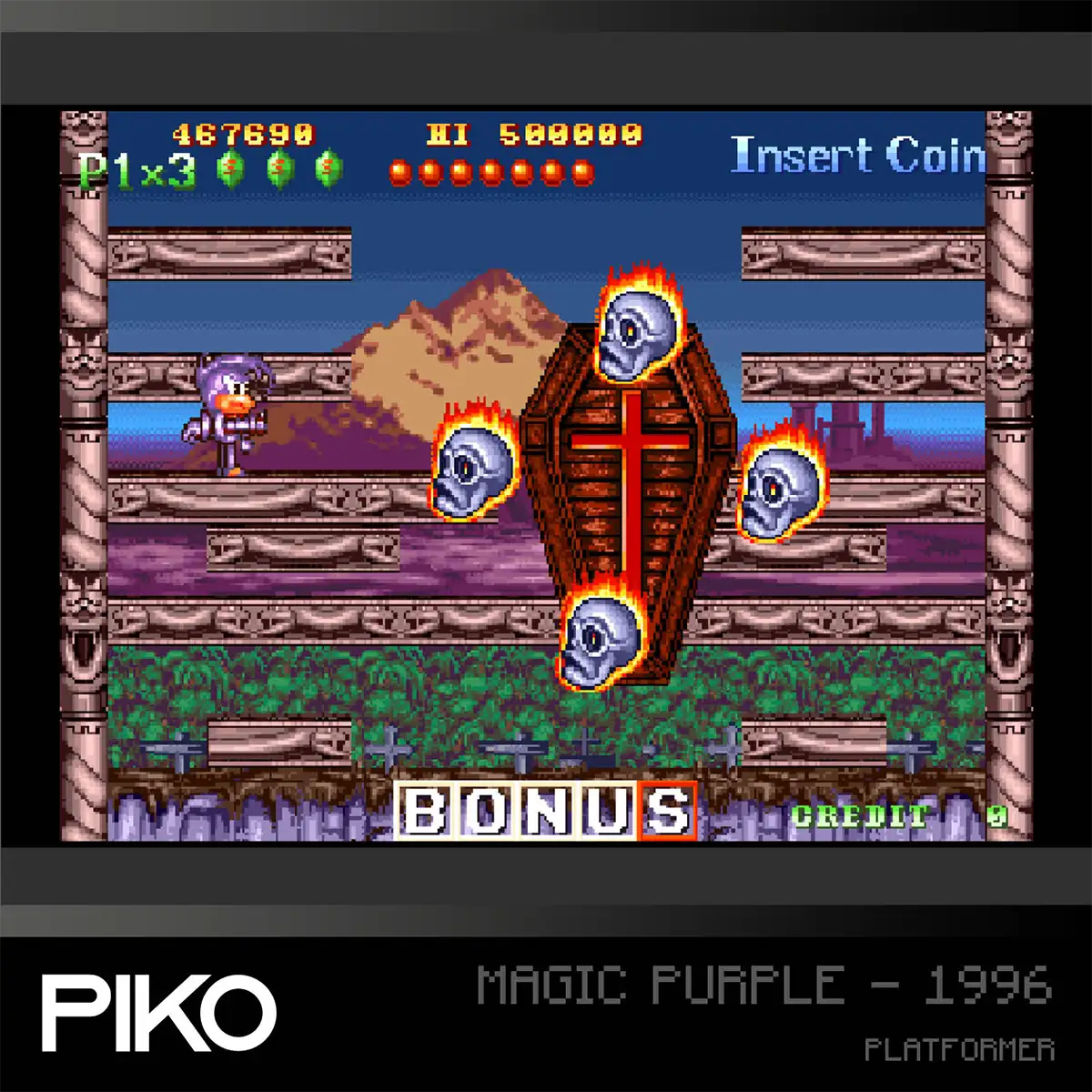 Blaze Evercade Piko Arcade Collection 1 Cartridge Image 8