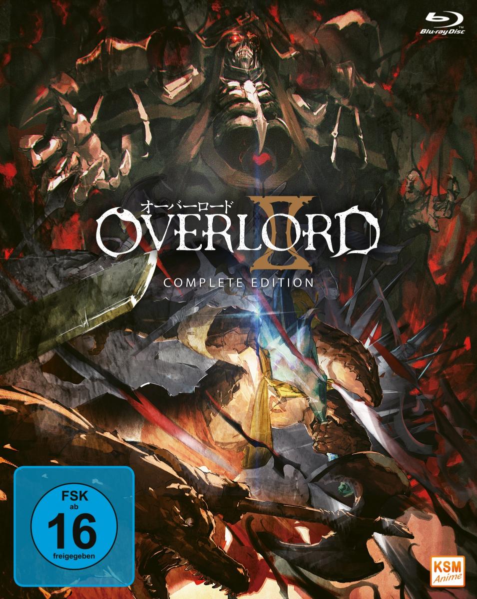 Overlord -  Complete Edition Staffel 2 (13 Episoden) Blu-ray Cover