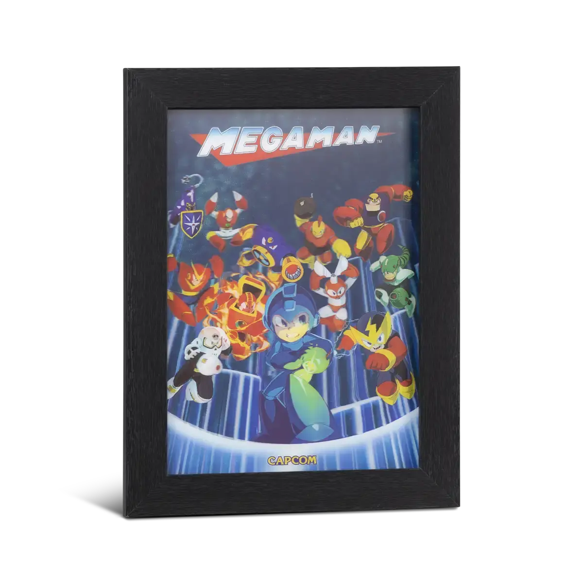 Pixel Frames Plax Mega Man Ambush