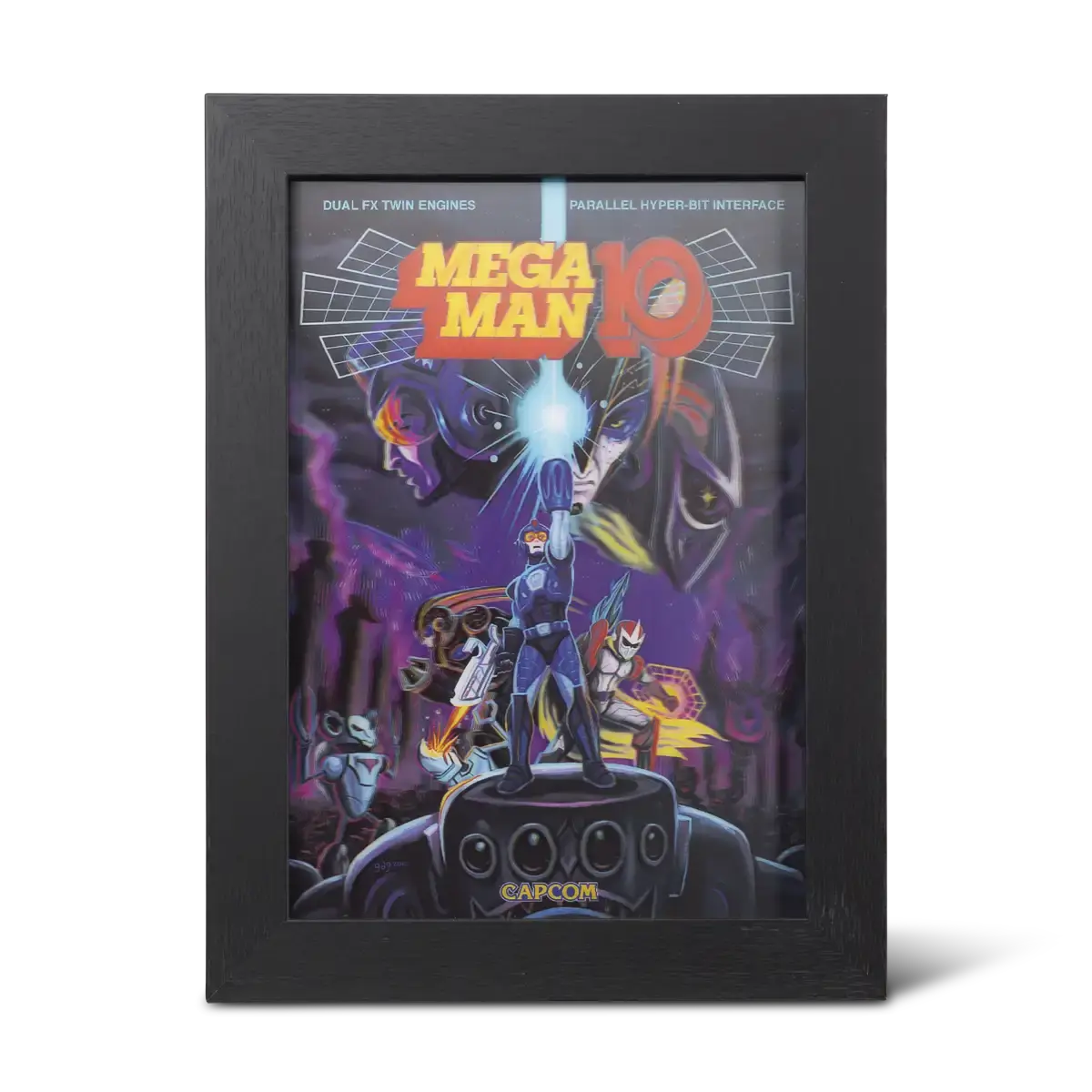 Pixel Frames Plax Mega Man 10