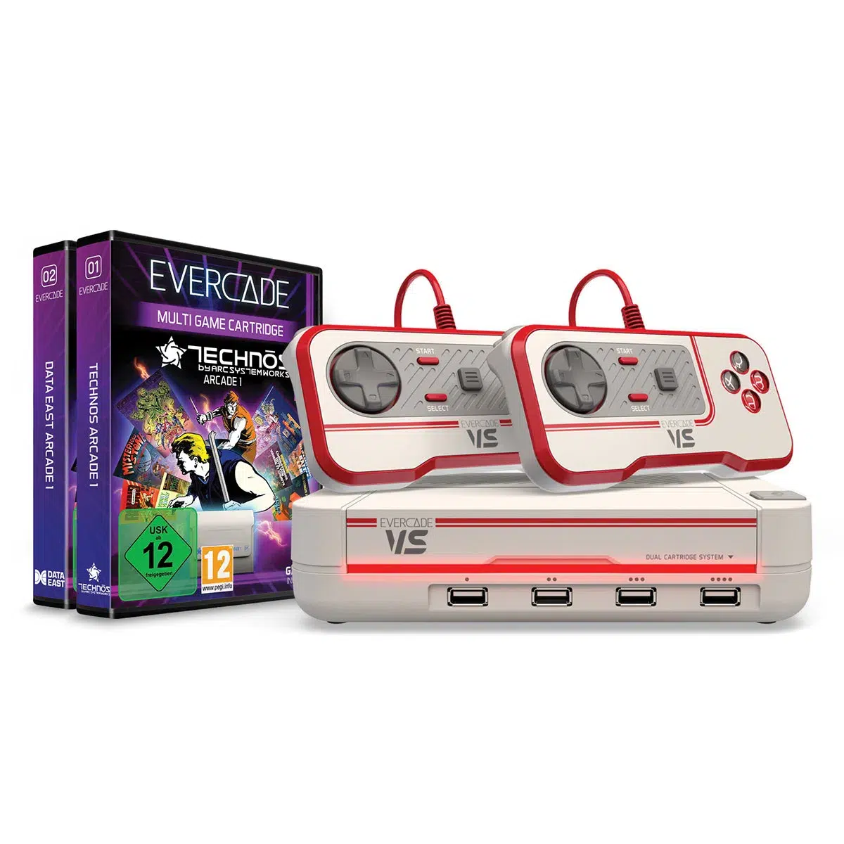 Blaze Evercade VS Premium Pack +2 Vol White Image 5