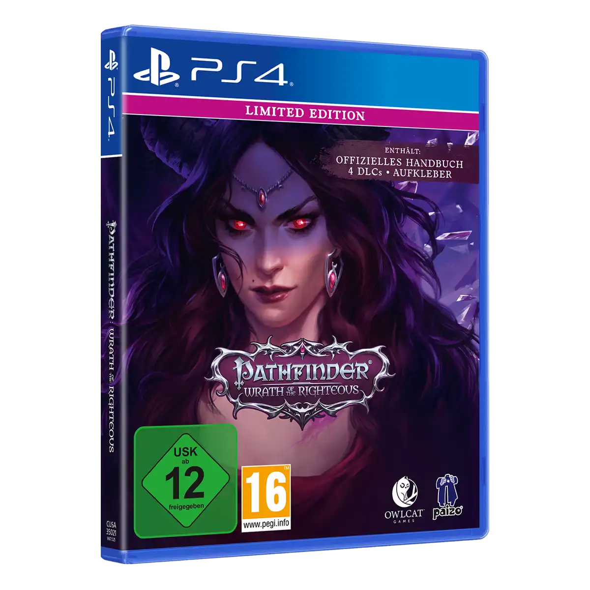 Pathfinder: Wrath of the Righteous Limited Edition (PS4) Pathfinder: Wrath of the Righteous Limited Edition (PS4)