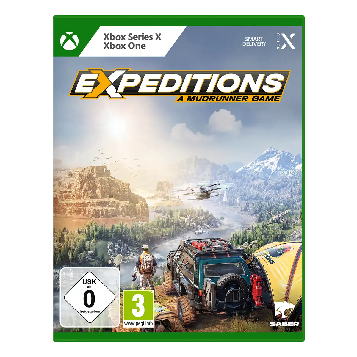 Expeditions: A MudRunner Game (Xbox One / Xbox Series X) Cover Expeditions: A MudRunner Game (Xbox One / Xbox Series X) Cover