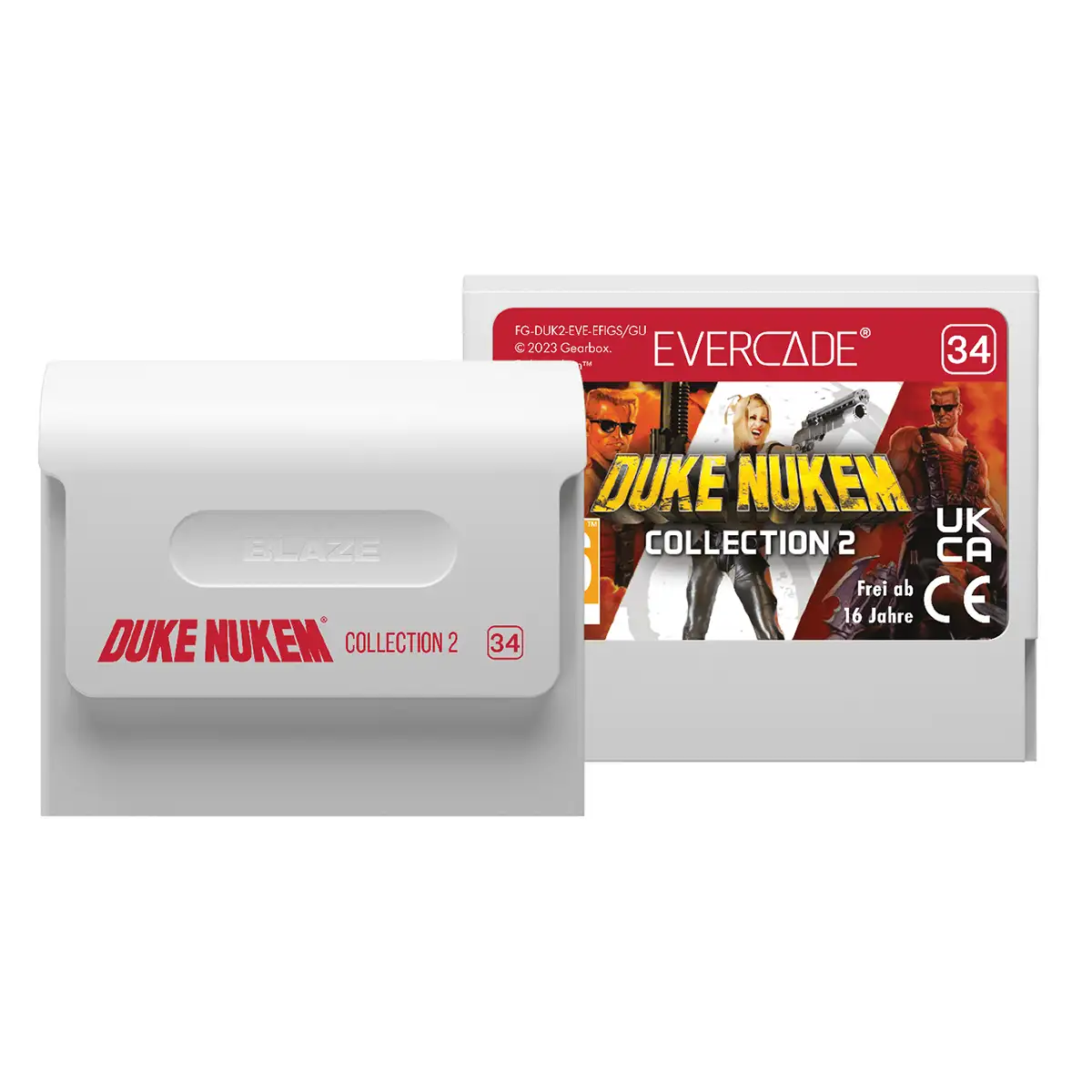 Blaze Evercade Duke Nukem Collection 2 Cartridge Blaze Evercade Duke Nukem Collection 2 Cartridge