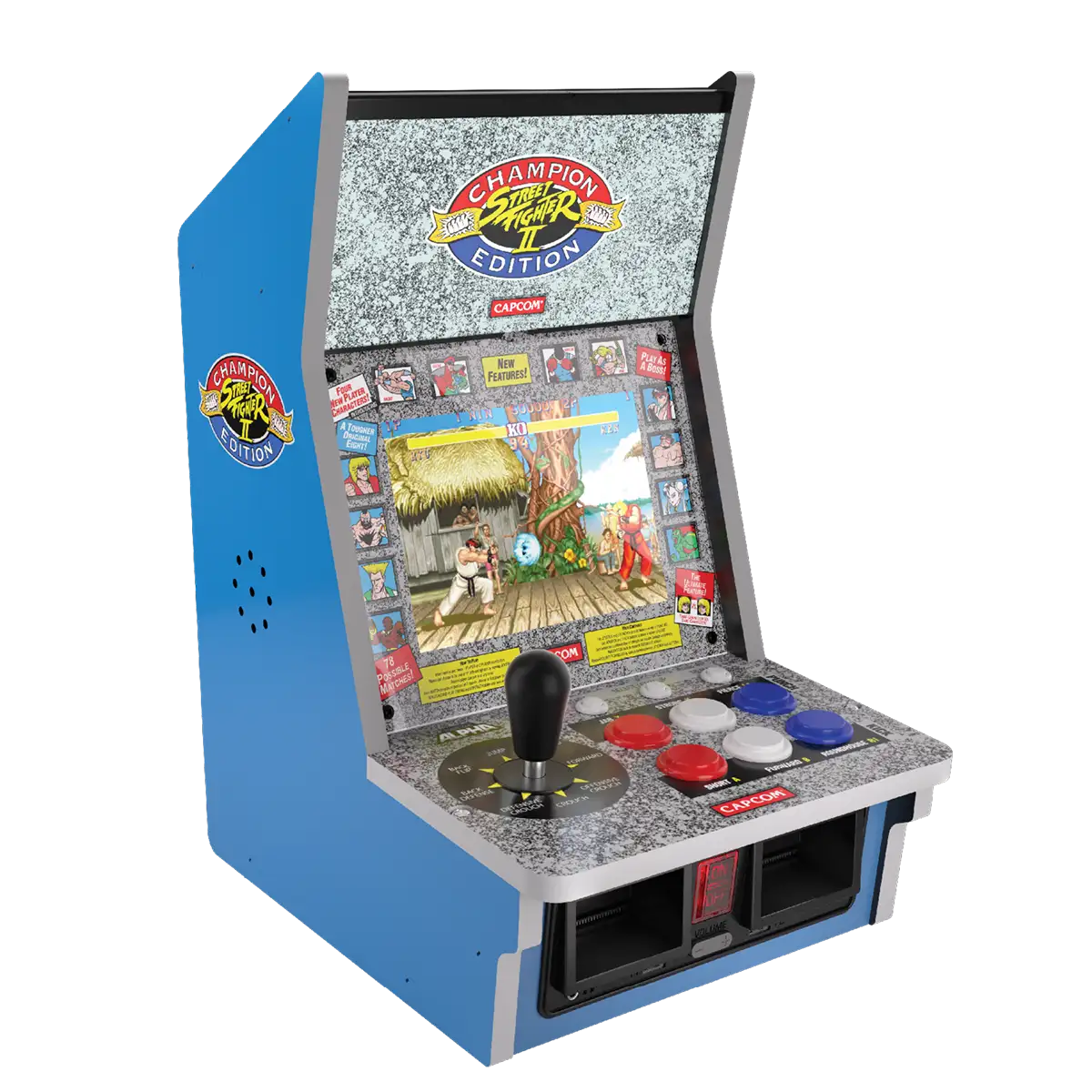 Blaze Evercade Alpha Street Fighter Bartop Arcade Image 5