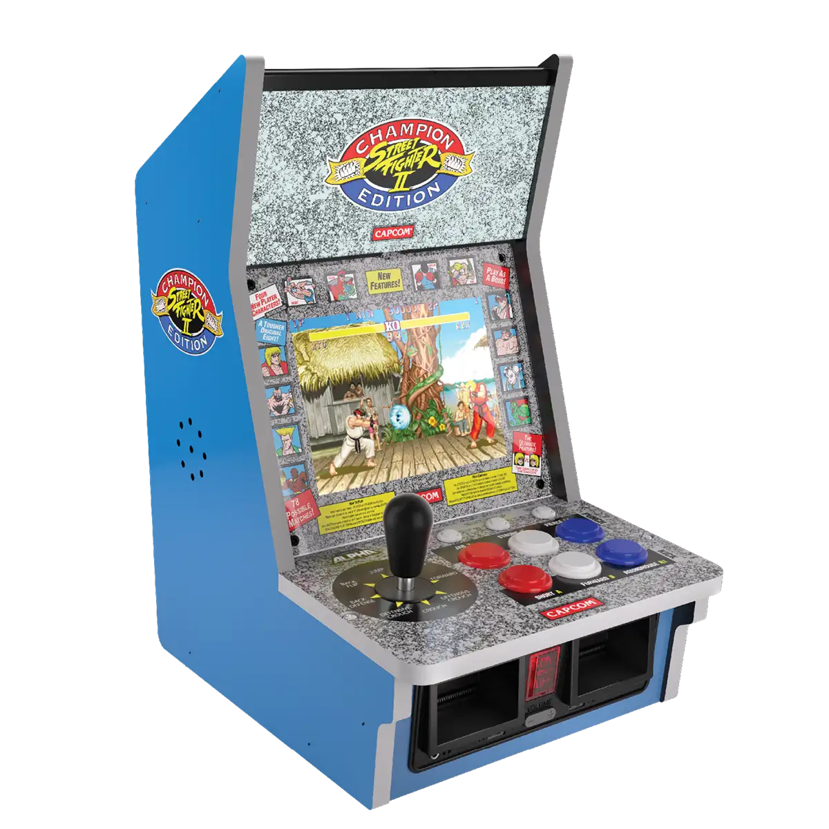 Blaze Evercade Alpha Street Fighter Bartop Arcade Cover Blaze Evercade Alpha Street Fighter Bartop Arcade Cover