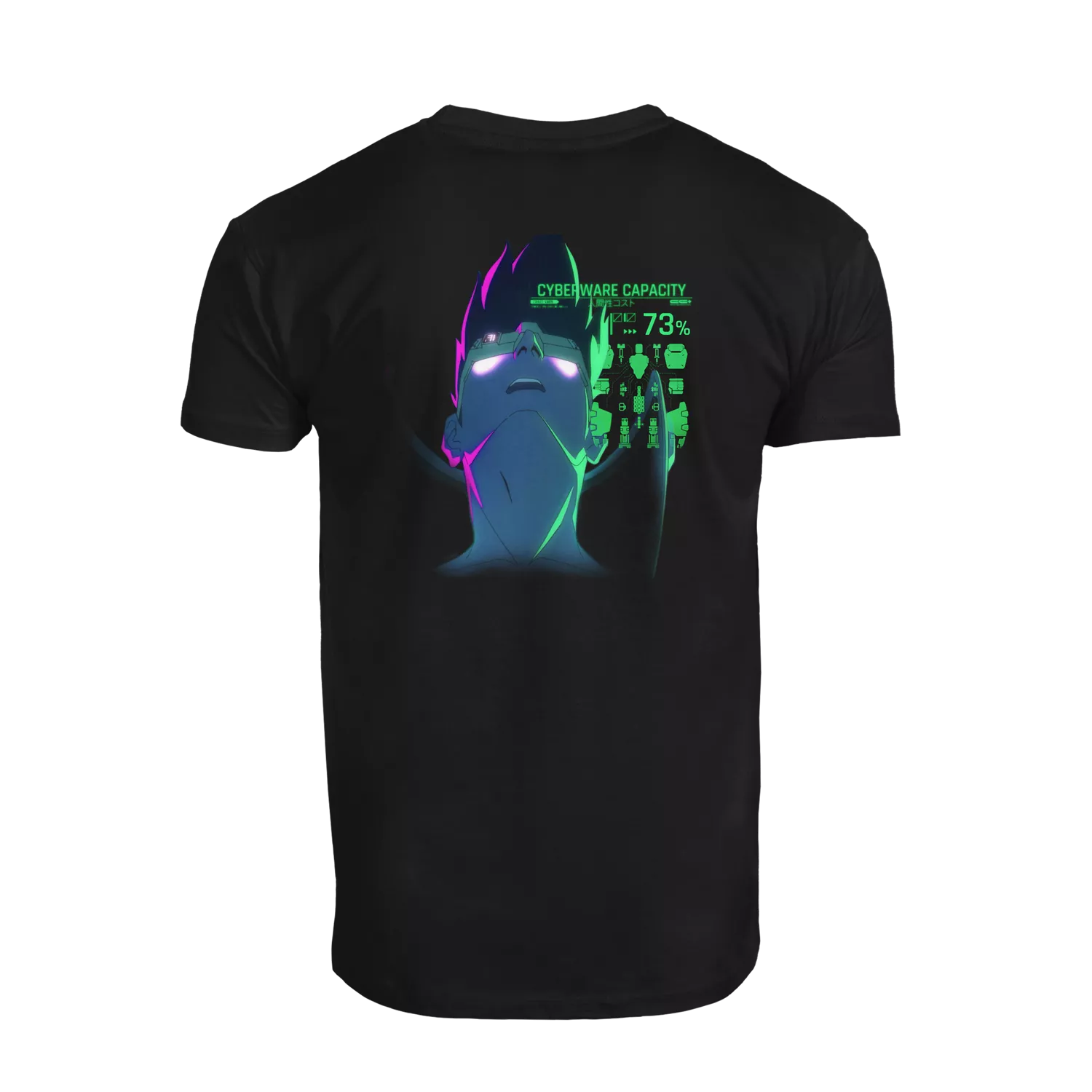 Cyberpunk Edgerunners Neon David Shirt M Cyberpunk Edgerunners Neon David Shirt M