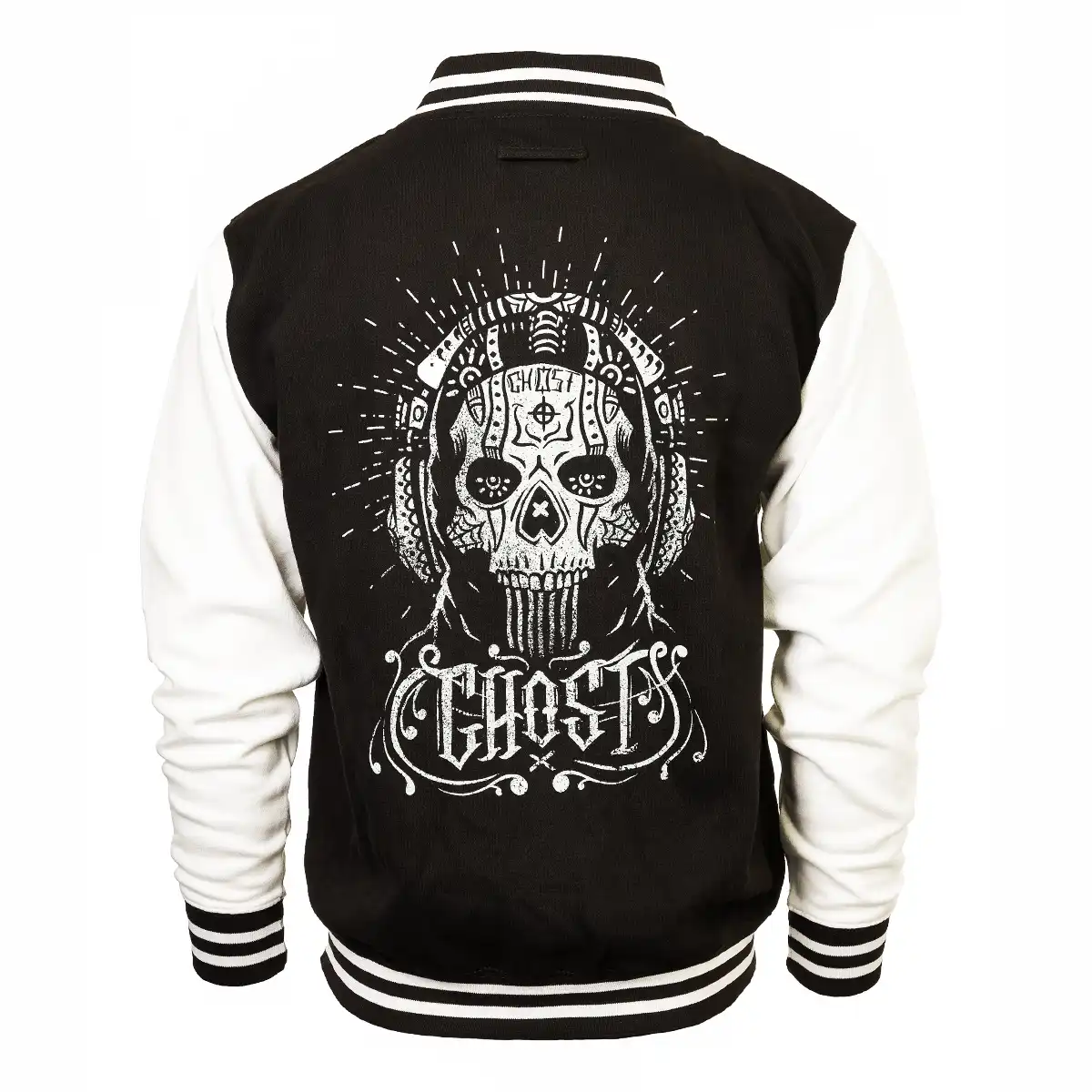 Call of Duty College Jacket "Ghost" Black/White XXL Image 2