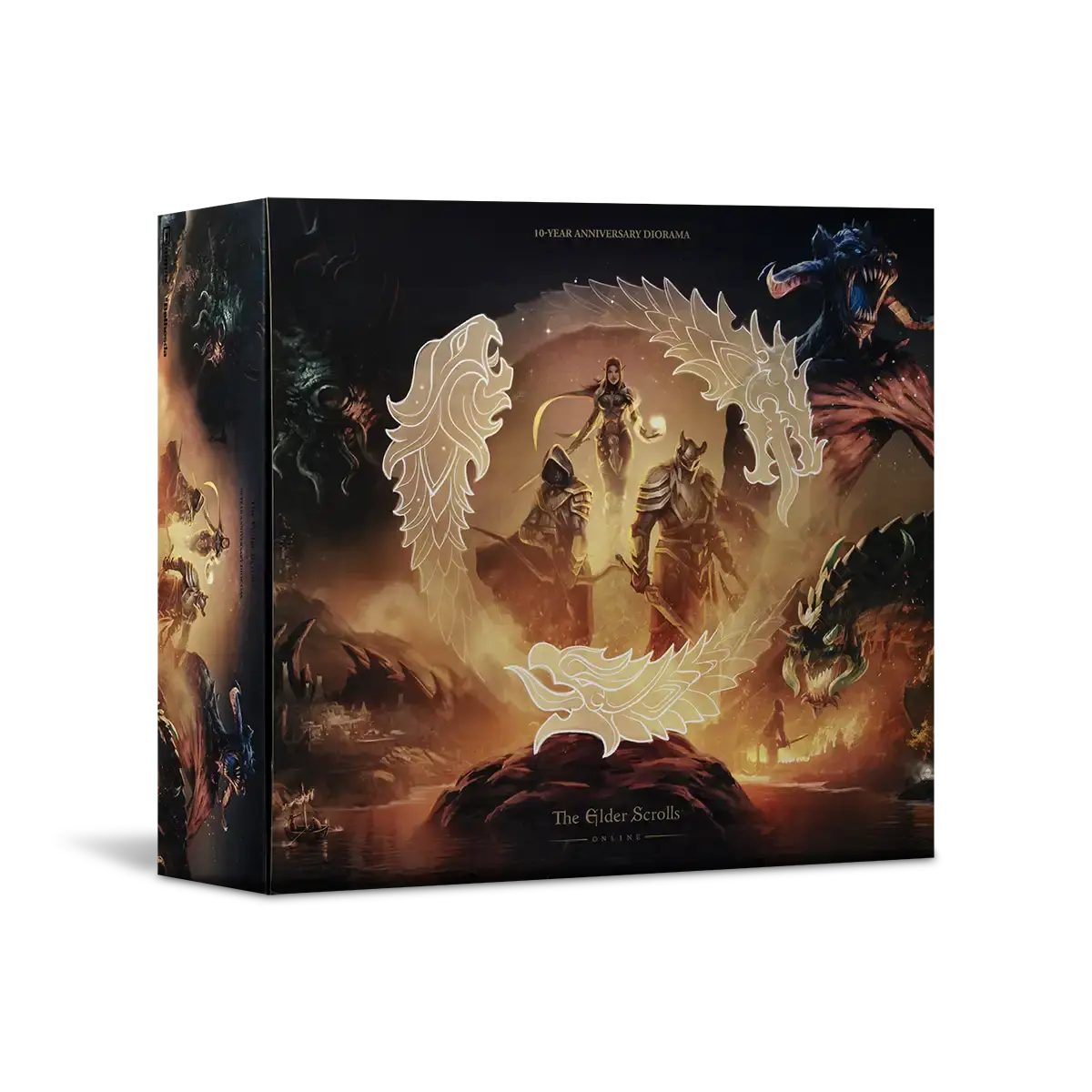 The Elder Scrolls Online 10-jähriges Jubiläum Diorama Statue