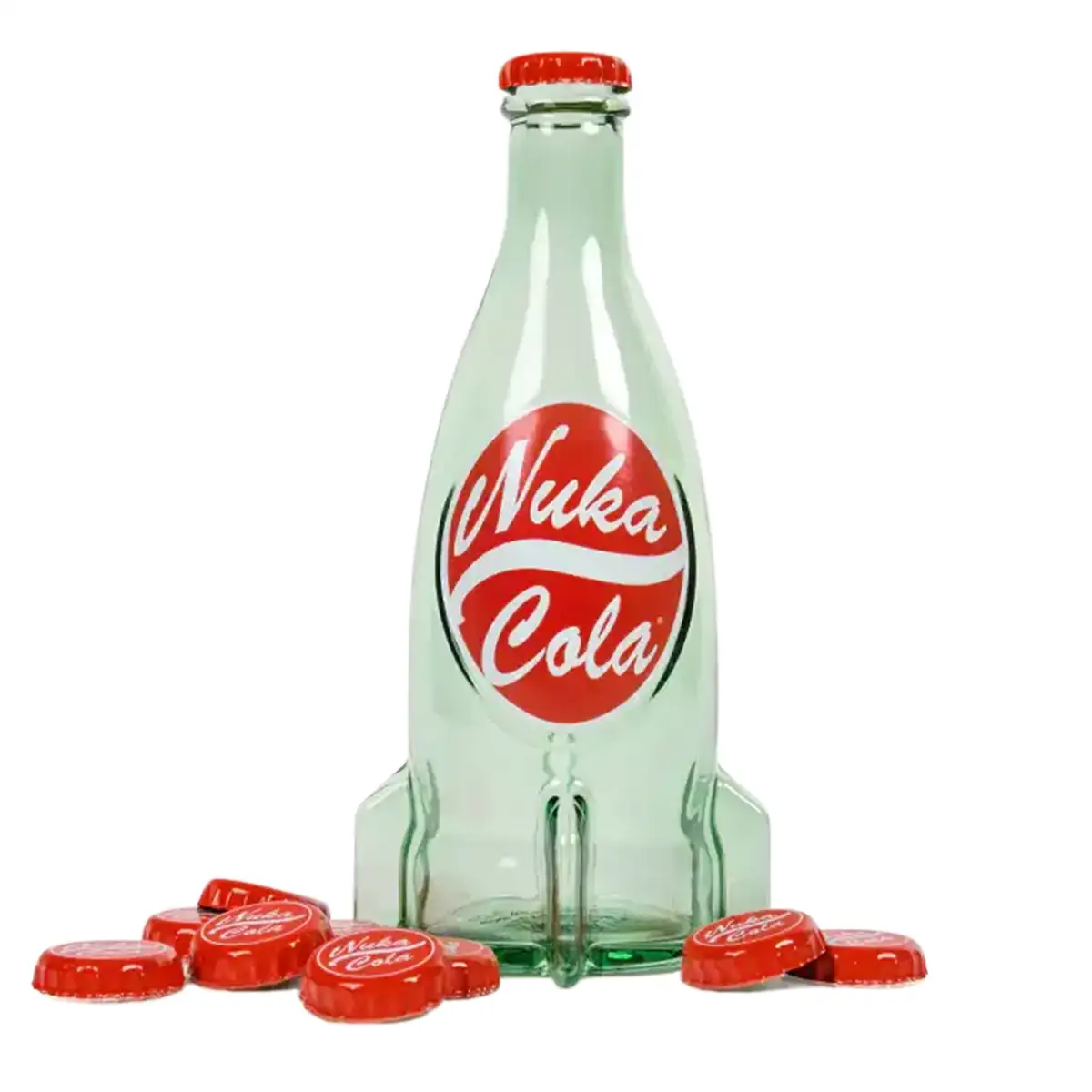 Fallout "Nuka Cola" Glasflasche und Kronkorken