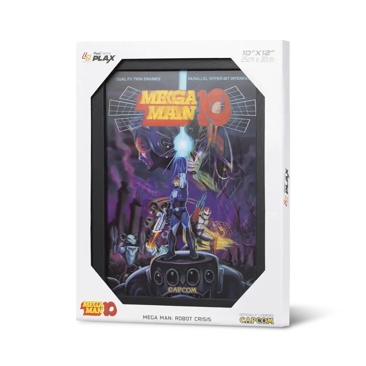 Pixel Frames Plax Mega Man 10