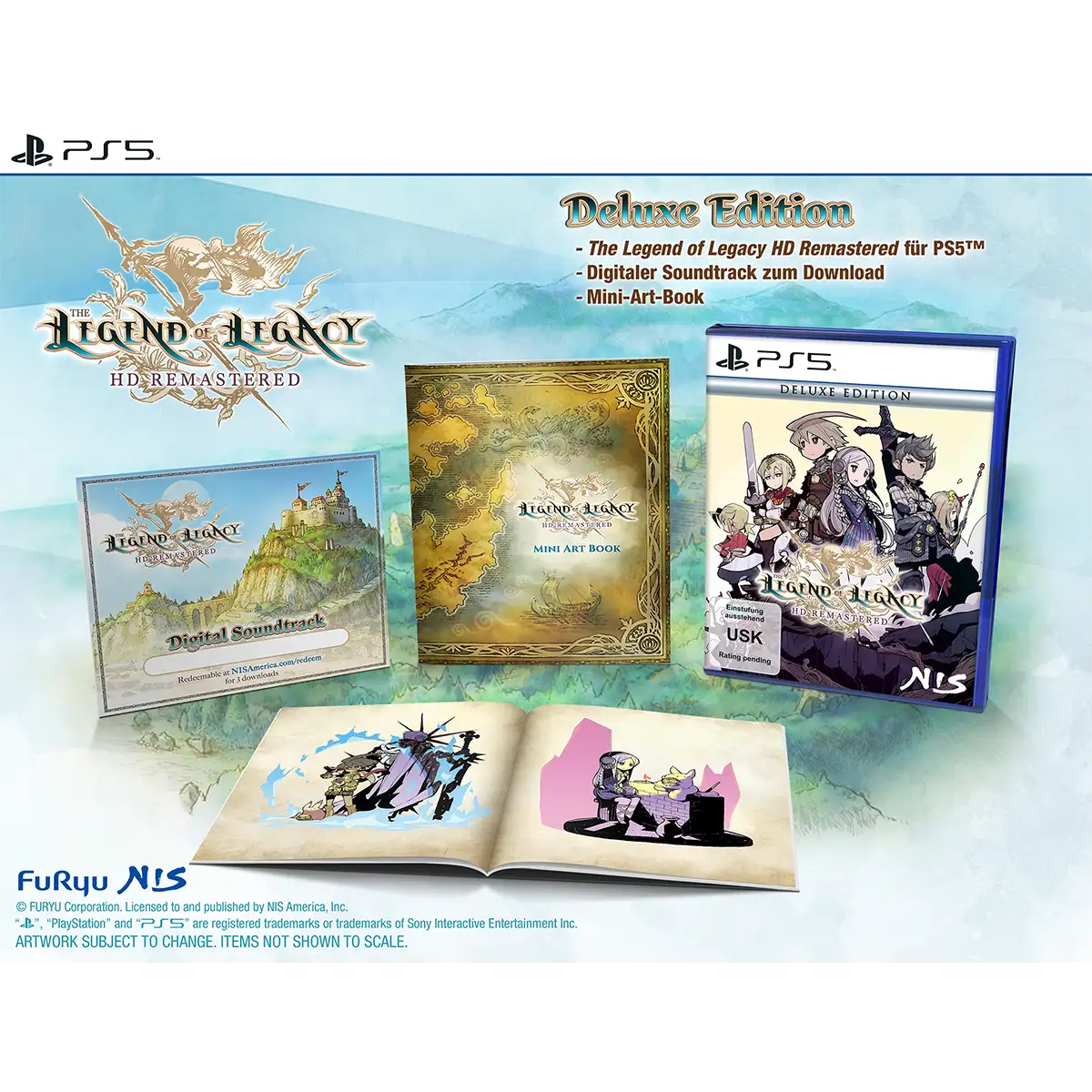 The Legend of Legacy HD Remastered - Deluxe Edition (PS5) Image 2