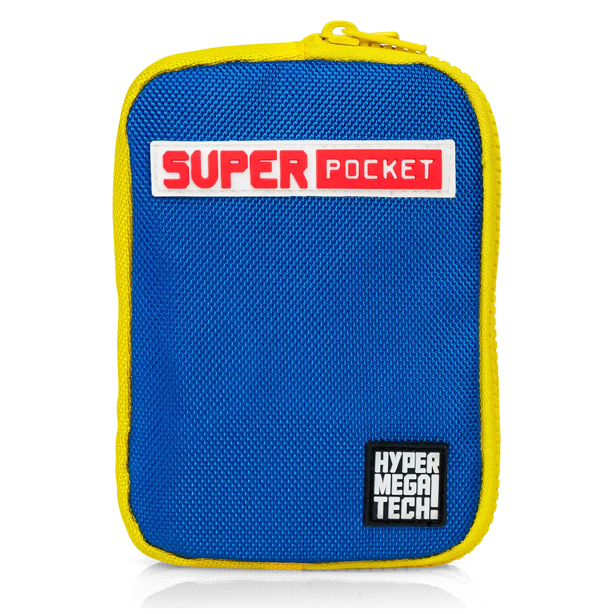 Blaze Evercade HMT Super Pocket Fabric Case Blue/Yellow Cover Blaze Evercade HMT Super Pocket Fabric Case Blue/Yellow Cover