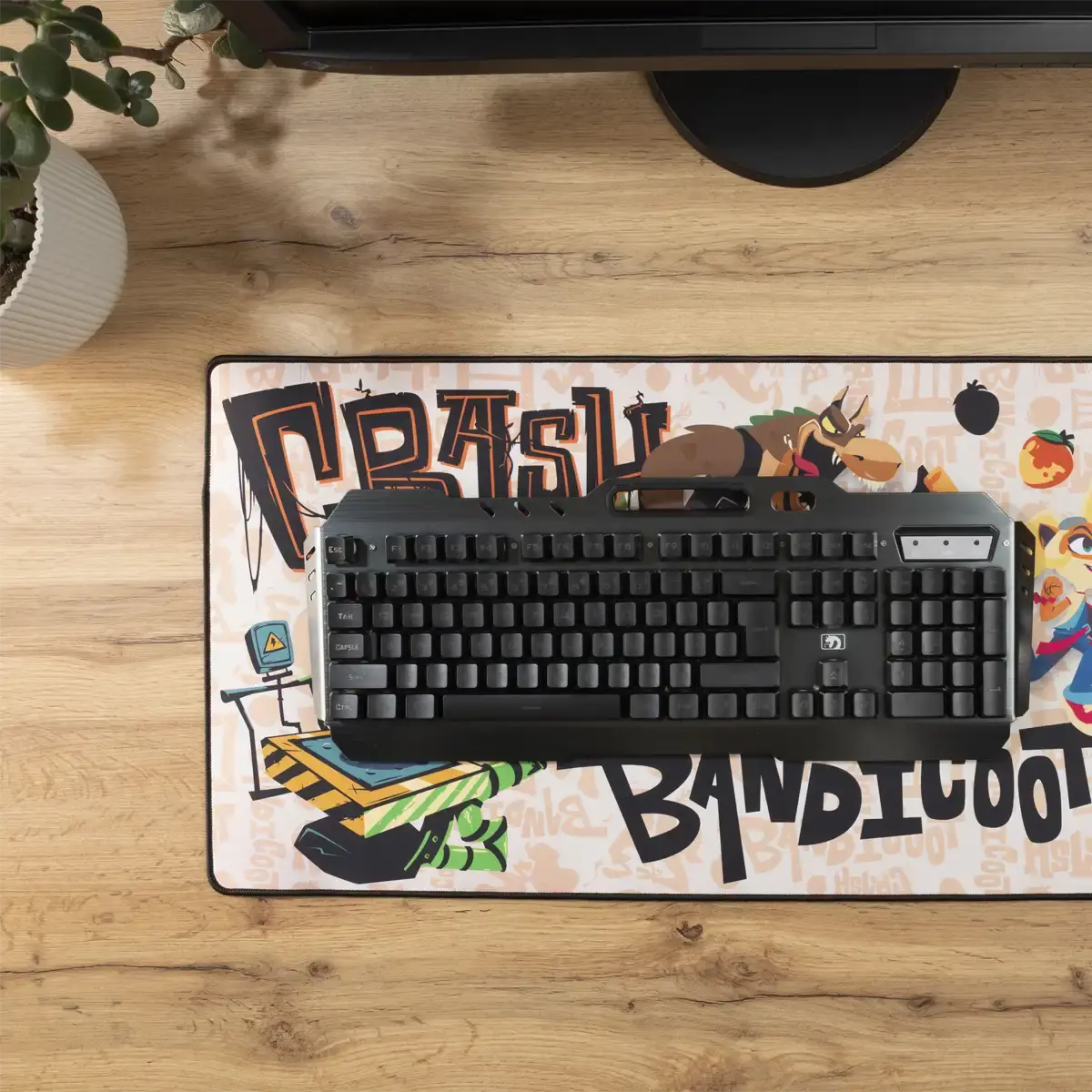 Crash Bandicoot Mousemat "Illustration"