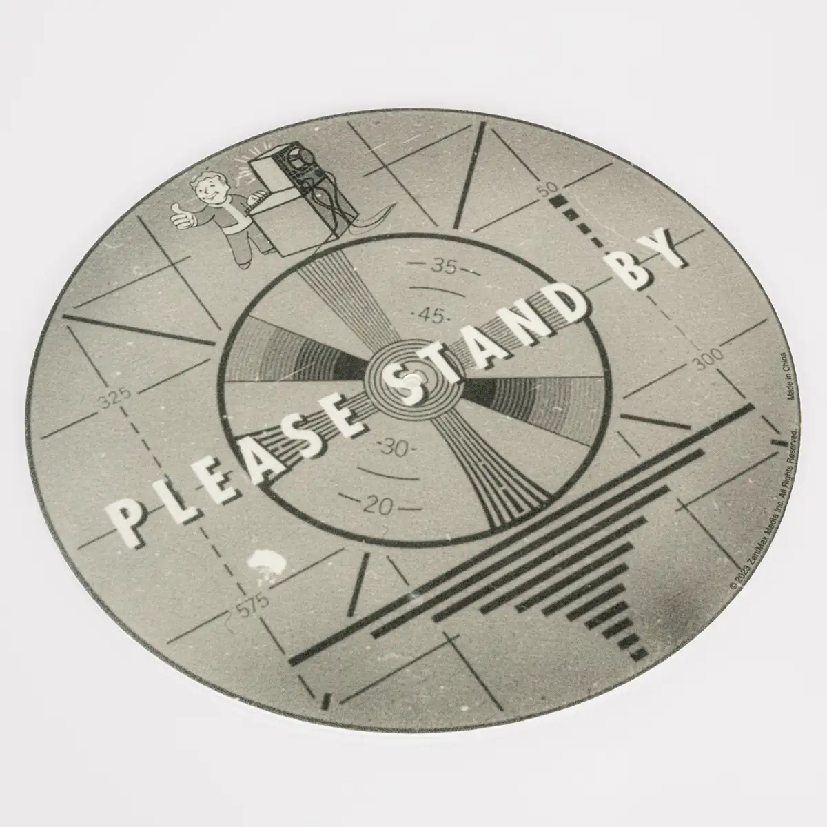 Fallout Record Slip Mat "Please Stand By" Image 4