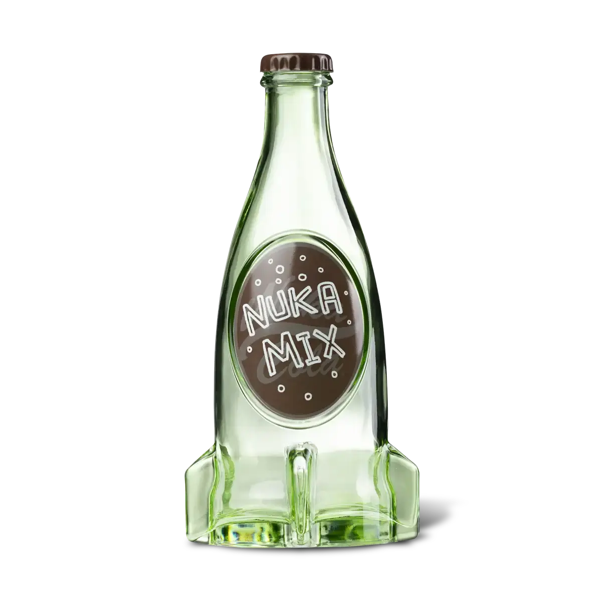 Fallout Nuka-Cola Mix Glass Bottle & Caps Fallout Nuka-Cola Mix Glass Bottle & Caps