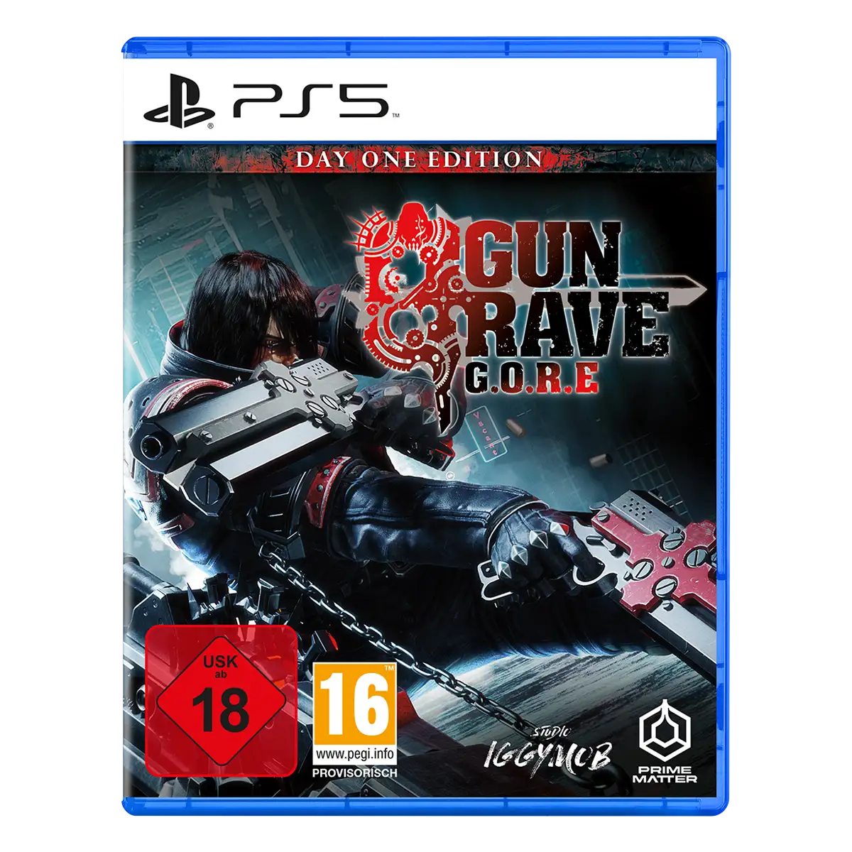 Gungrave: G.O.R.E. Day One Edition (PS5) Cover Gungrave: G.O.R.E. Day One Edition (PS5) Cover