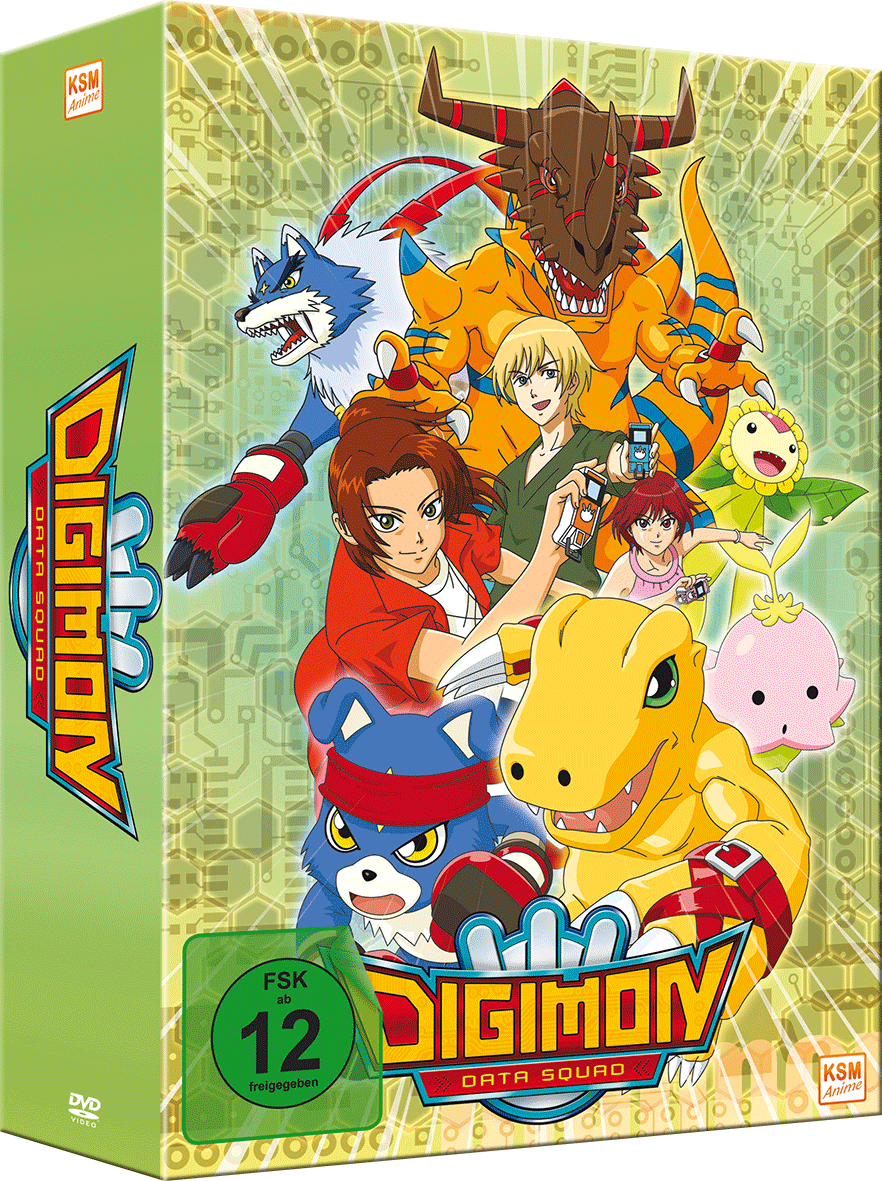 Digimon Data Squad - Volume 1: Episode 01-16 im Sammelschuber Digimon Data Squad - Volume 1: Episode 01-16 im Sammelschuber