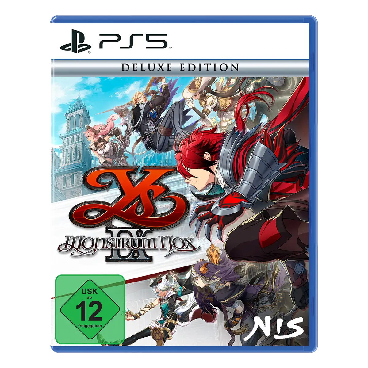 Ys IX: Monstrum Nox - Deluxe Edition (PS5) Cover