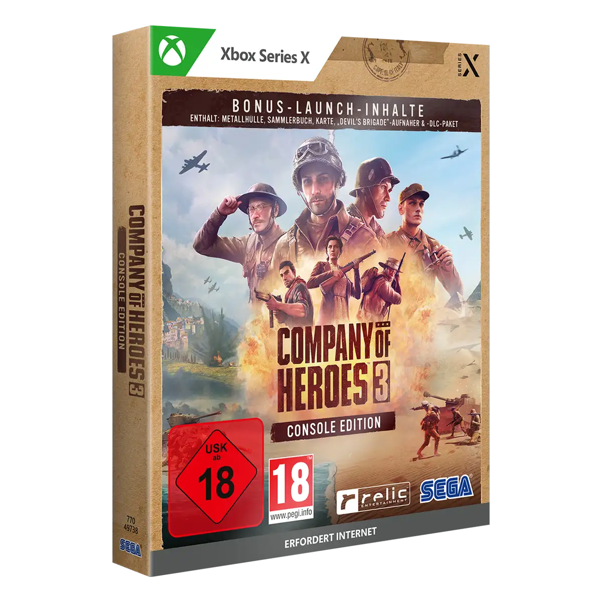 Company of Heroes 3 Launch Edition (Metal Case) (Xbox Series X) Image 2