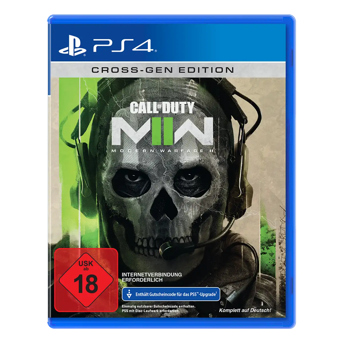 Replacement Case ONLY for CALL OF DUTY GHOSTS PLAYSTATION 4 PS4