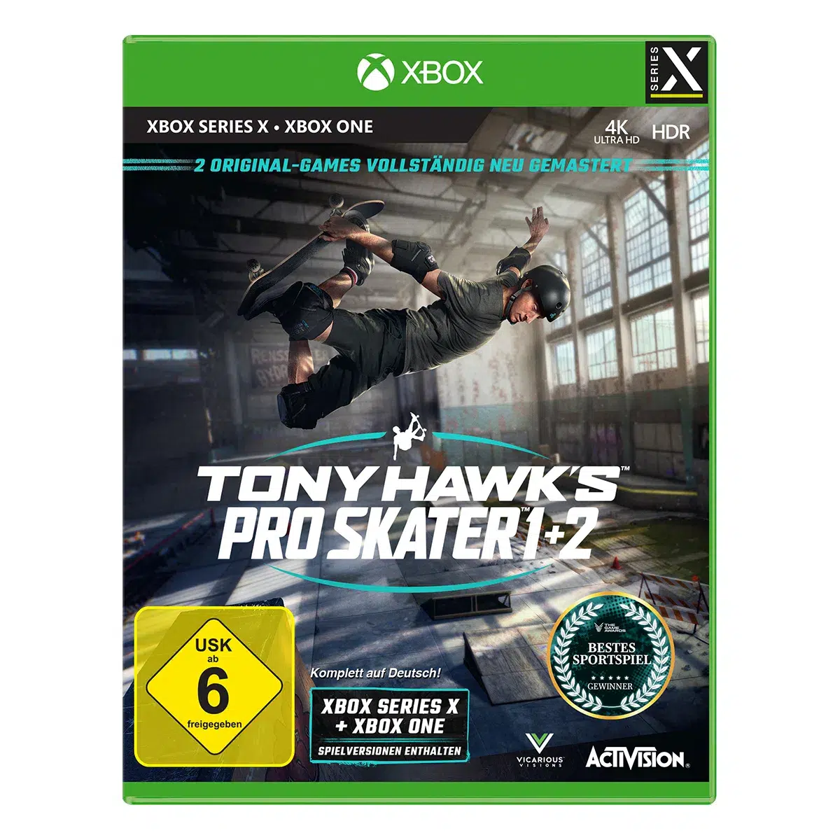 Tony Hawk's Pro Skater 1+2 (Xbox One / Xbox Series X) Thumbnail 1