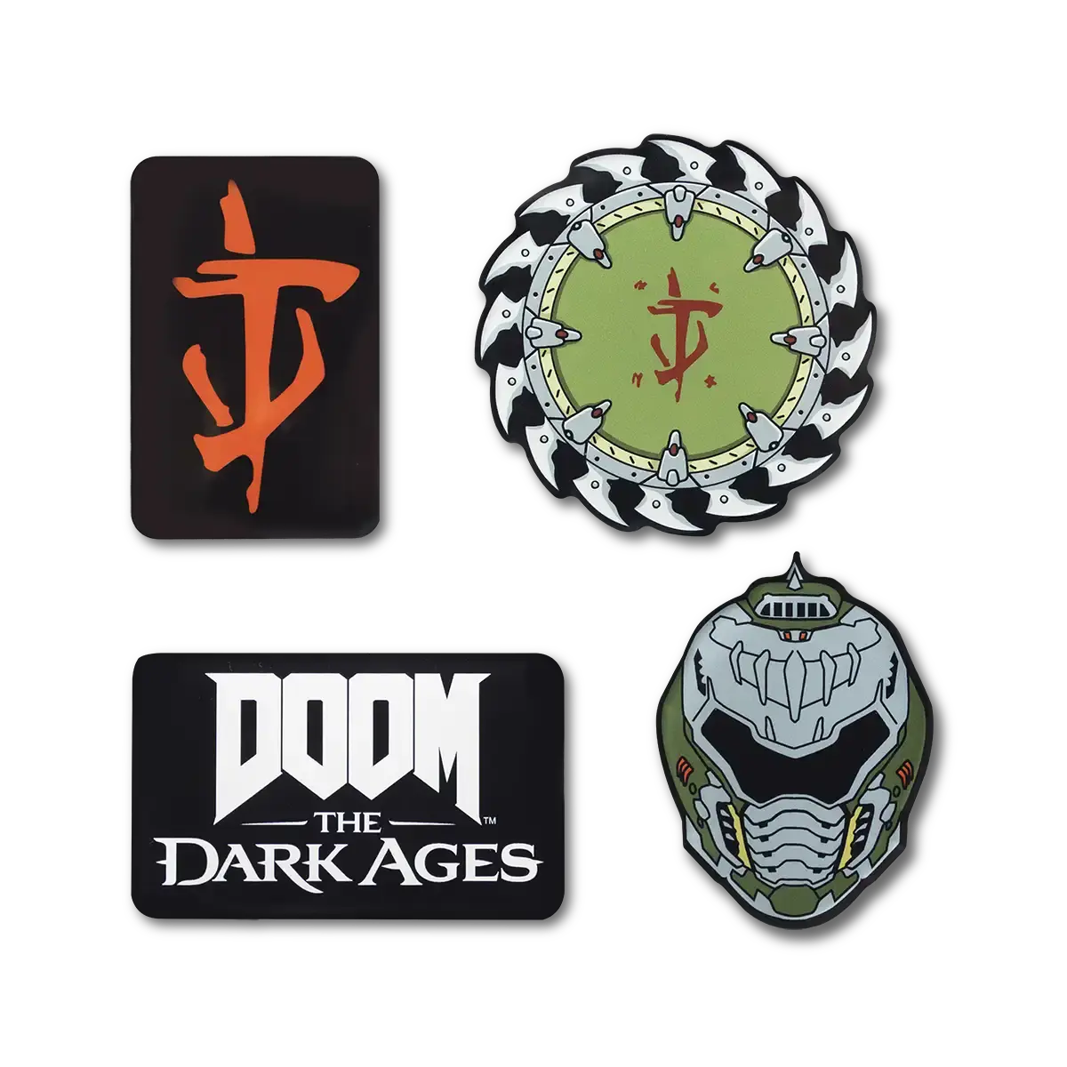 Doom The Dark Ages Magnet Set "Icons" Doom The Dark Ages Magnet Set "Icons"