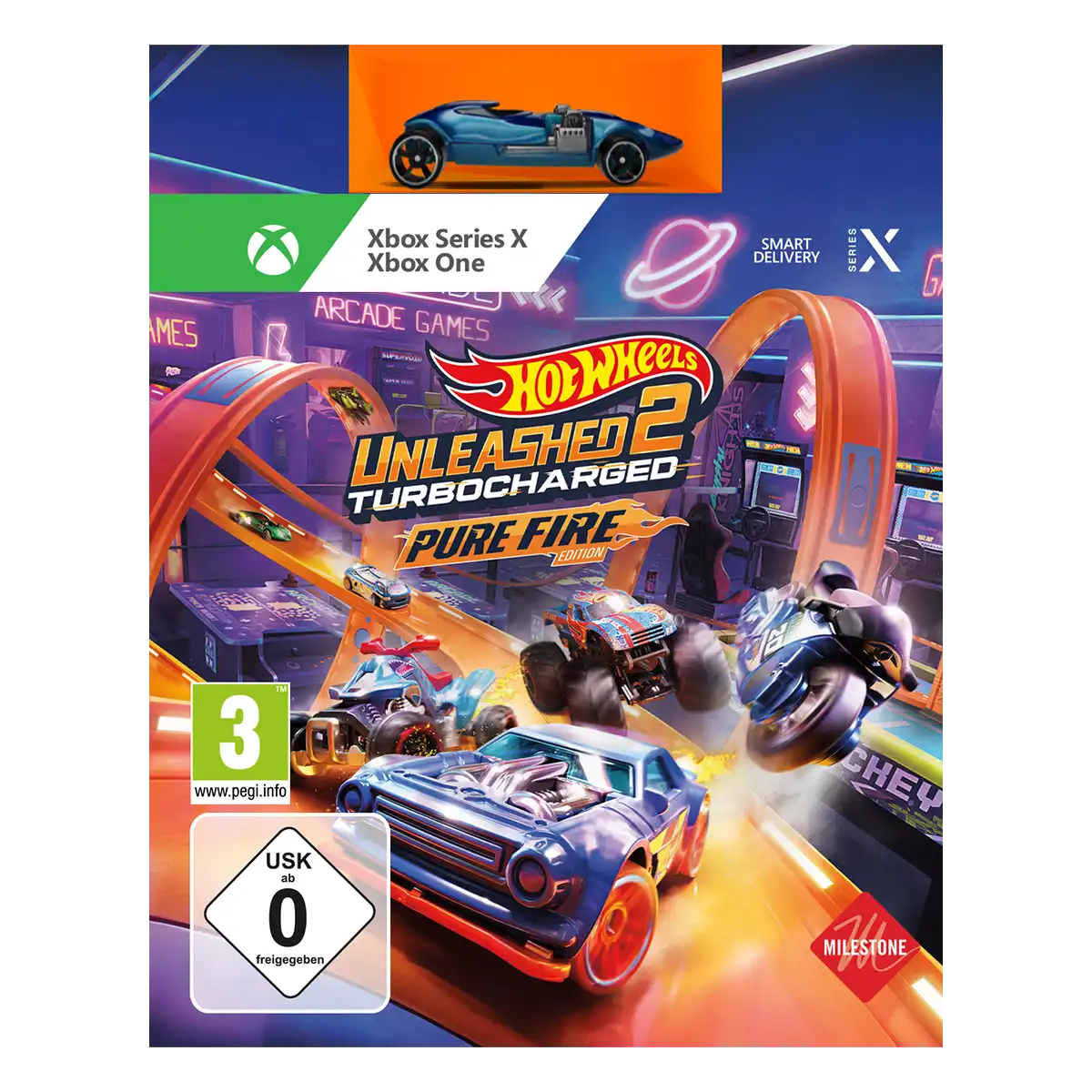 Hot Wheels Unleashed 2 Turbocharged Pure Fire Edition (Xbox One / Xbox Series X) Hot Wheels Unleashed 2 Turbocharged Pure Fire Edition (Xbox One / Xbox Series X)